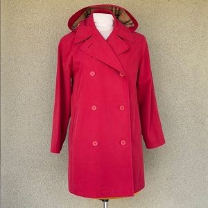 Burberry vintage red jacket